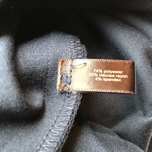 The Limited Navy with Bronze Button Pencil Skirt - Picture 7 of 7